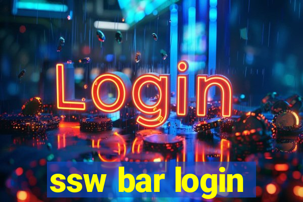 ssw bar login